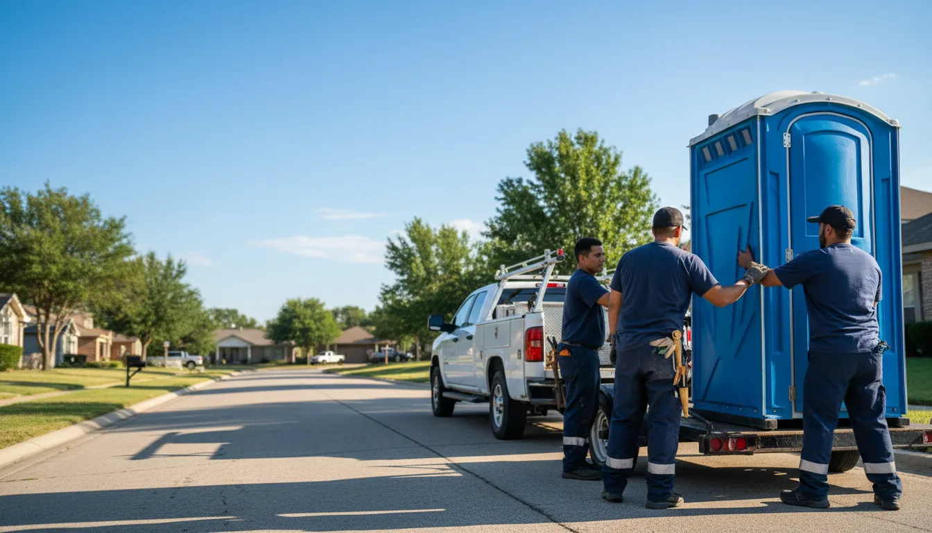 Portable Toilet Rental in Hanston, KS near me